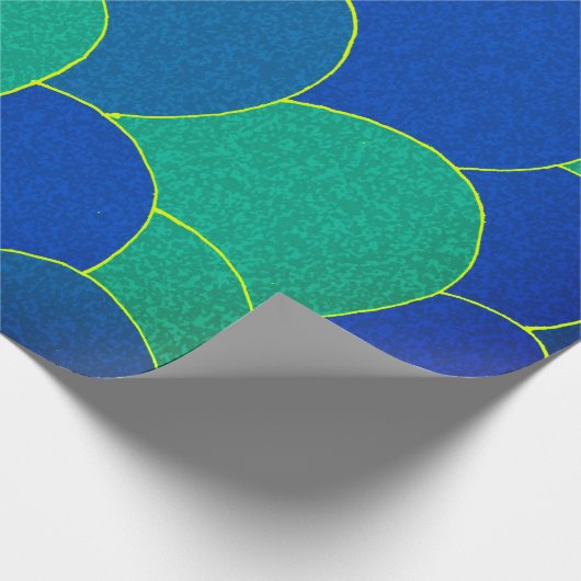 Zeemeerminnen plakpapier cadeaupapier (Hoek)