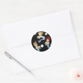  zeemeerminnen ronde sticker (Envelop)