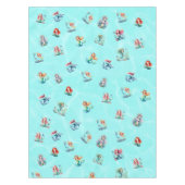 Zeemeerminnen Thema Kids Verjaardagsfeest Tafelkleed (Voorkant)