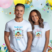 Zeemeerminnen Thema Kinder Foto Verjaardagsfeest M Tri-Blend Shirt