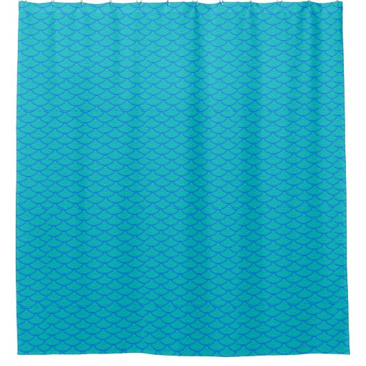 zeemeerminnen Thunder_Cove blue/aqua Douchegordijn (Voorkant)