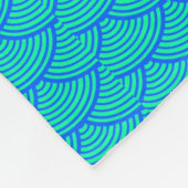 zeemeerminnen Thunder_Cove blue/aqua Fleece Deken (Hoek)