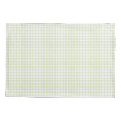 Zeemeerminnen turquoise met Gingham Kussensloop (Achterkant)