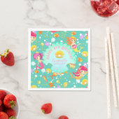 Zeemeerminnen Turquoise Servet (Insitu)