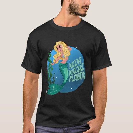 Zeemeerminnen van Weeki Wachee Florida T-shirt (Voorkant)