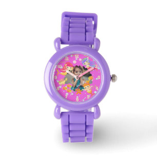 Zeemeerminnen Violet Foto Horloge