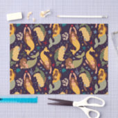 Zeemeerminnen, vis en koraal Fantasy Fairy Tale Tissuepapier (Craft)