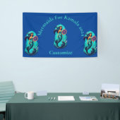 Zeemeerminnen voor Kamala Thunder_Cove Spandoek (Beurs)