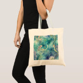 Zeemeerminnen watercolor kunst tote bag (Voorkant (product))