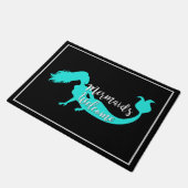 Zeemeerminnen Welkom Nautisch Deurmat (Schuin)