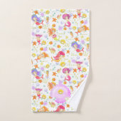 Zeemeerminnen Wit Bad Handdoek (Handdoek)