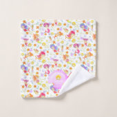 Zeemeerminnen Wit Bad Handdoek (Wasdoekje)