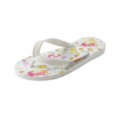 Zeemeerminnen Wit Kinder Teenslippers (Schuin)