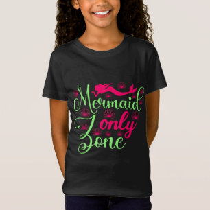 Zeemeerminnen Zone in Hot Pink en Neon Groen T-shirt