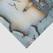 Zeemeerminnenbeeldhouwdecoupage Tissuepapier (Detail)