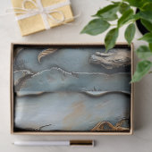 Zeemeerminnenbeeldhouwdecoupage Tissuepapier (Geschenk)