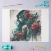 zeemeerminnenbloem tissuepapier (Craft)