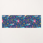 Zeemeerminnende meisjes onder het Zee gepersonalis Yogamat (Achterkant (horizontaal))