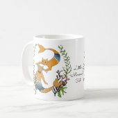 Zeemeerminnende Oranje katten Koffiemok (Voorkant links)