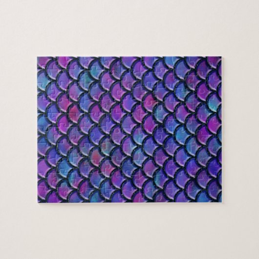 zeemeerminnende puzzel legpuzzel (Horizontaal)