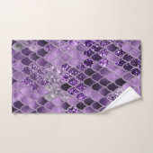 Zeemeerminnende schaaltjes glam #7 (Faux Glitter)  Bad Handdoek (Handdoek)