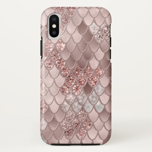 Zeemeerminnende schalen Glam #5 (Faux Glitter) #de Case-Mate iPhone Case (Achterkant)