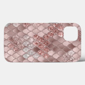 Zeemeerminnende schalen Glam #5 (Faux Glitter) #de Case-Mate iPhone Case (Achterkant (horizontaal))
