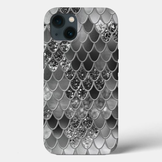 Zeemeerminnende schalen Glam #6 (Faux Glitter) #de Case-Mate iPhone Case (Achterkant)