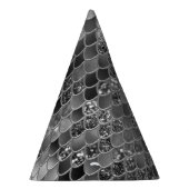 Zeemeerminnende schalen Glam #6 (Faux Glitter) #de Feesthoedjes (Rechts)