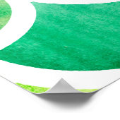 Zeemeerminnende schalen. Waterverf visschalen. Hel Poster (Hoek)