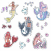 Zeemeerminnende soort tropische viskunst door Rene Sticker (Voorkant)