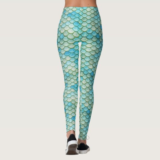 Zeemeerminnende staarten leggings (Achterkant)