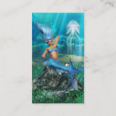 Zeemeerminnende Visitekaartjes (Achterkant)