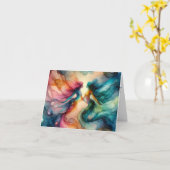 ZEEMEERMINNENLIEFHEBBERS LEVENDIGE ALCOHOLINKT KAART (Gele Bloem)