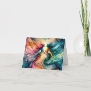 ZEEMEERMINNENLIEFHEBBERS LEVENDIGE ALCOHOLINKT KAART