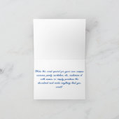 ZEEMEERMINNENLIEFHEBBERS LEVENDIGE ALCOHOLINKT KAART (Binnen)