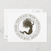 zeemeerminnenpers briefkaart (Voorkant / Achterkant)