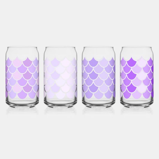 Zeemeerminnenset 2 blikvorm glas (Links)