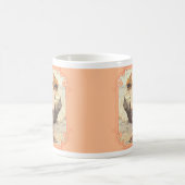  Zeemeerminner-bekerbeker Franse parasol/koraal do Koffiemok (Center)