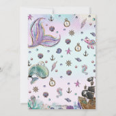 Zeemeerminningen en piraten in het Zee Kaart (Achterkant)