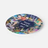 Zeemeerminningen onder het Zee Zeemeermin Bash Bir Papieren Bordje (Gekanteld)