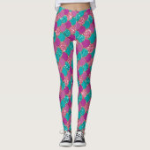 Zeemeerminnschaal Leggings | Yoga & Boating Broek (Voorkant)