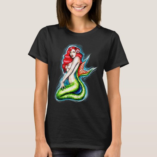 Zeemeerminorchidee T-shirt (Voorkant)