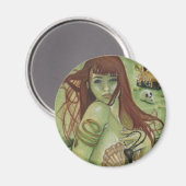 Zeemeermin's schatmagneet magneet (Voorkant / Achterkant)