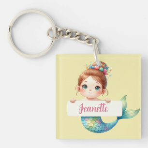 Zeemeermin's Secret - strand-thema Sleutelhanger