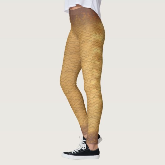 Zeemeerminschaal blended taille Leggings Aspen zan (Links)