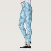 Zeemeerminschaal | Dusty Ice Blue Sheen Luster Leggings (Links)