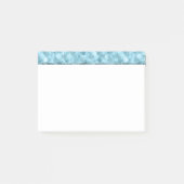 Zeemeerminschaal | Dusty Ice Blue Sheen Luster Post-it® Notes (Voorkant)