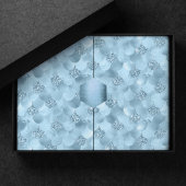 Zeemeerminschaal | Dusty Ice Blue Sheen Luster Tissuepapier