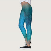 Zeemeerminschaal gemengde taille Leggings Caribbea (Links)